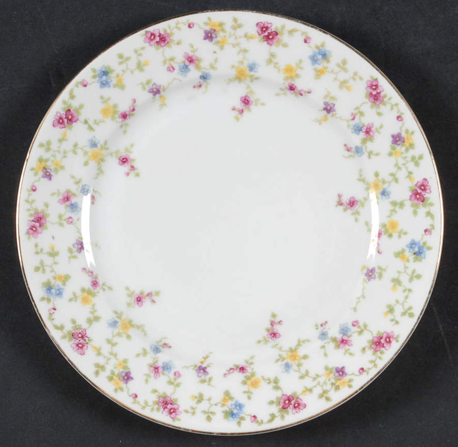 Coquette White Salad Plate by Heinrich - H&C-1