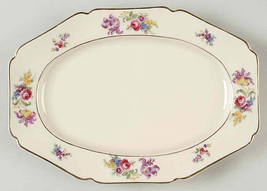 Cora 11" Oval Serving Platter by Heinrich - H&C-1