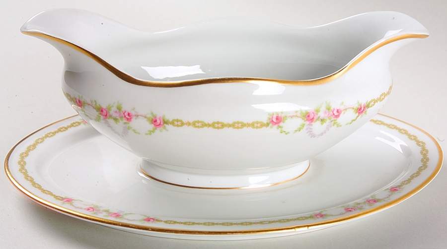 Dortmund Gravy Boat with Attached Underplate by Heinrich - H&C-1