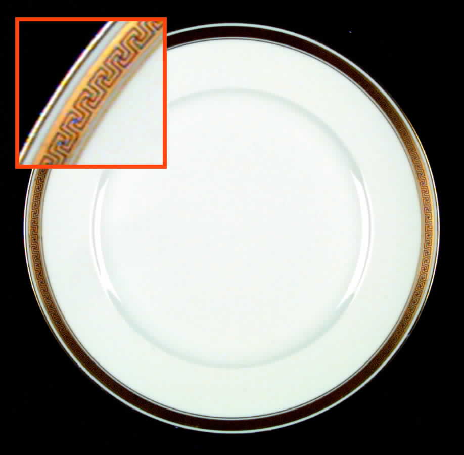 Golden Key Dinner Plate by Heinrich - H&C-1