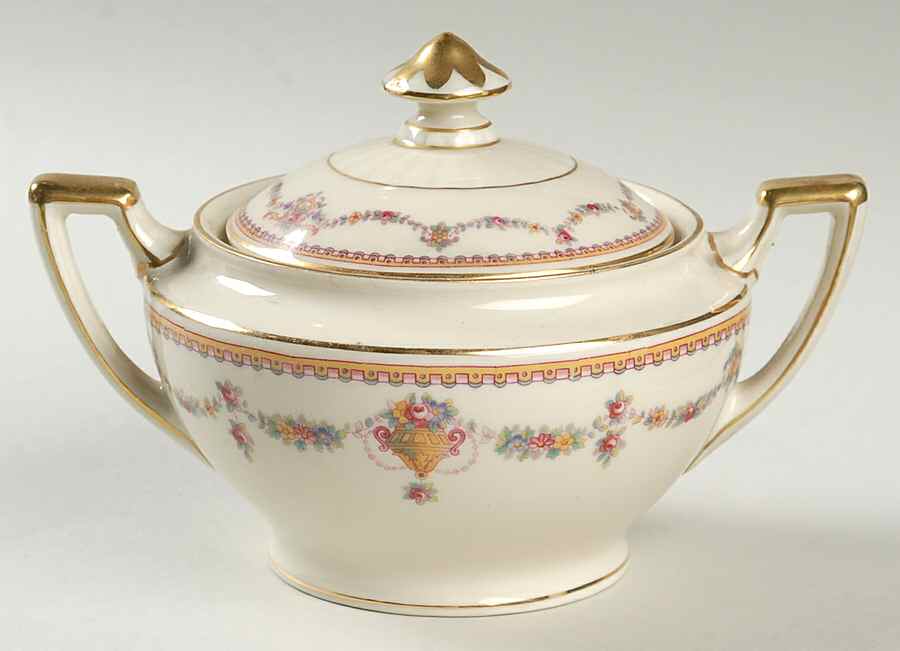 HC163 Sugar Bowl & Lid by Heinrich - H&C-1