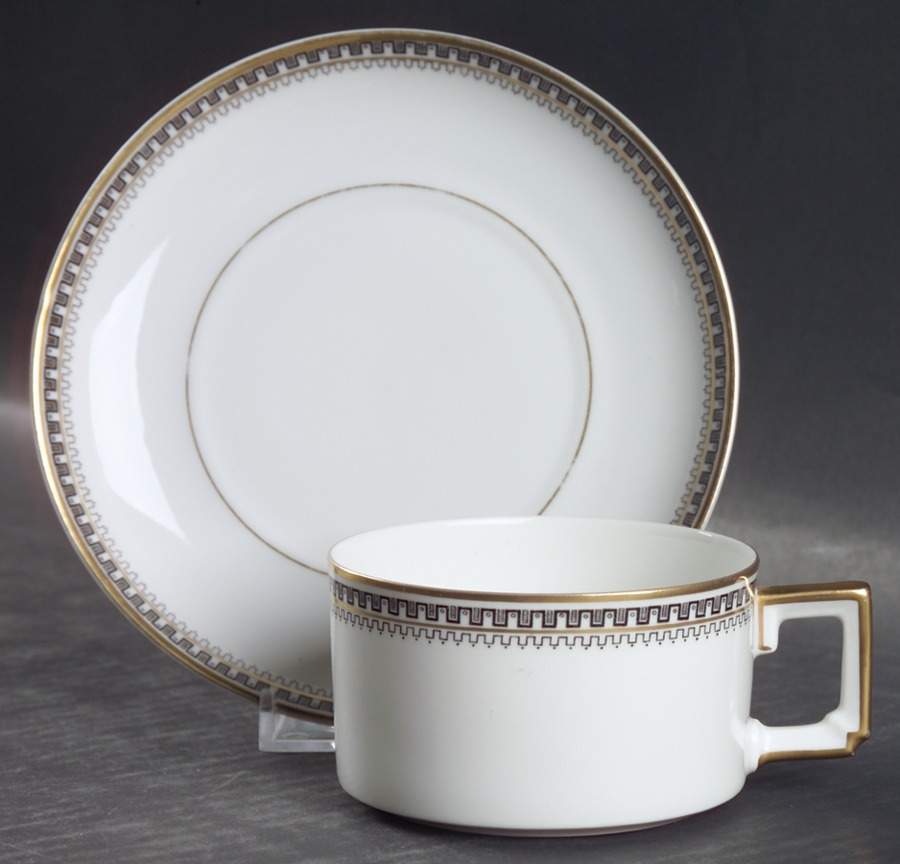 HC17 Flat Cup & Saucer Set by Heinrich - H&C-1