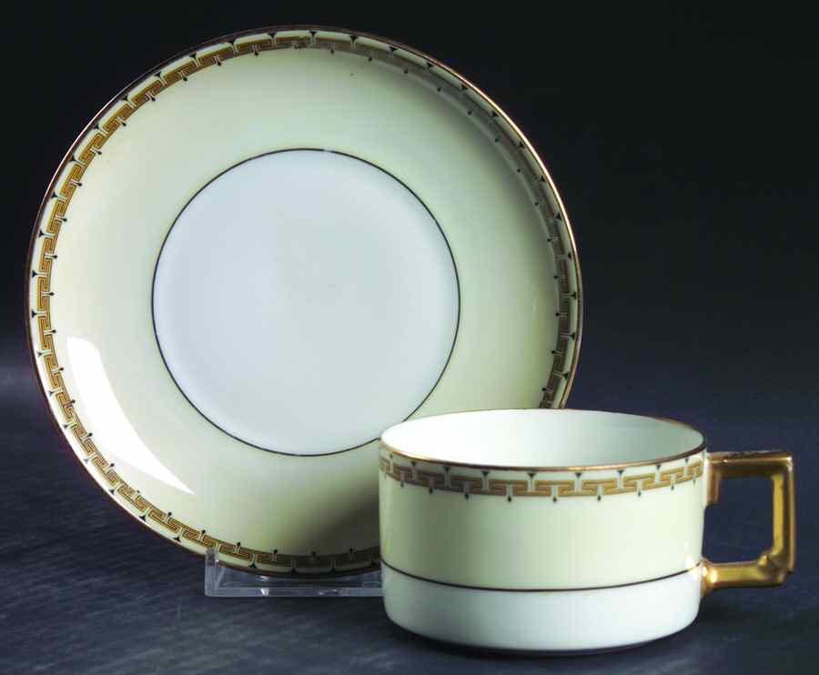 HC39 Flat Cup & Saucer Set by Heinrich - H&C-1