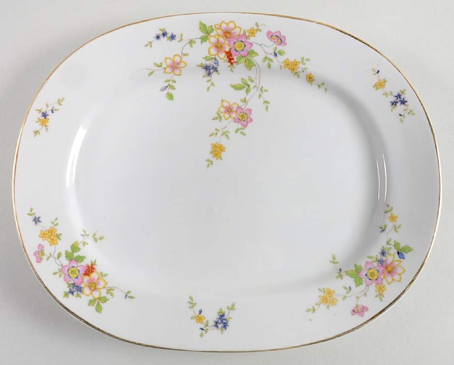 9847 11" Oval Serving Platter by Heinrich - H&C-1