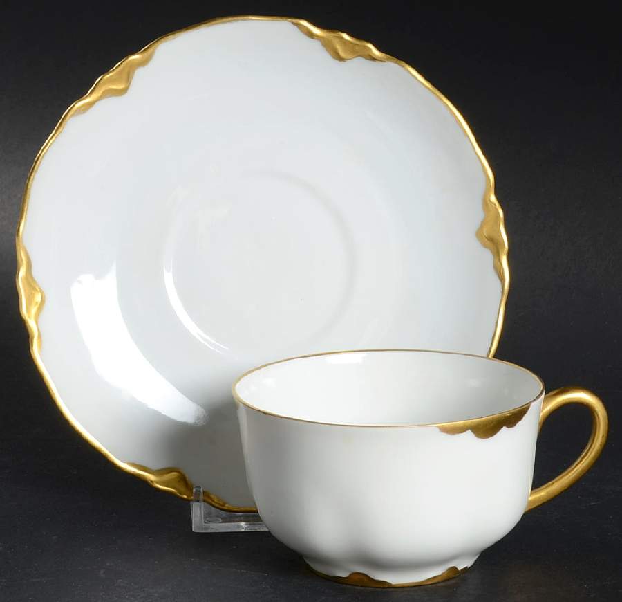 HC76 Flat Cup & Saucer Set by Heinrich - H&C-1