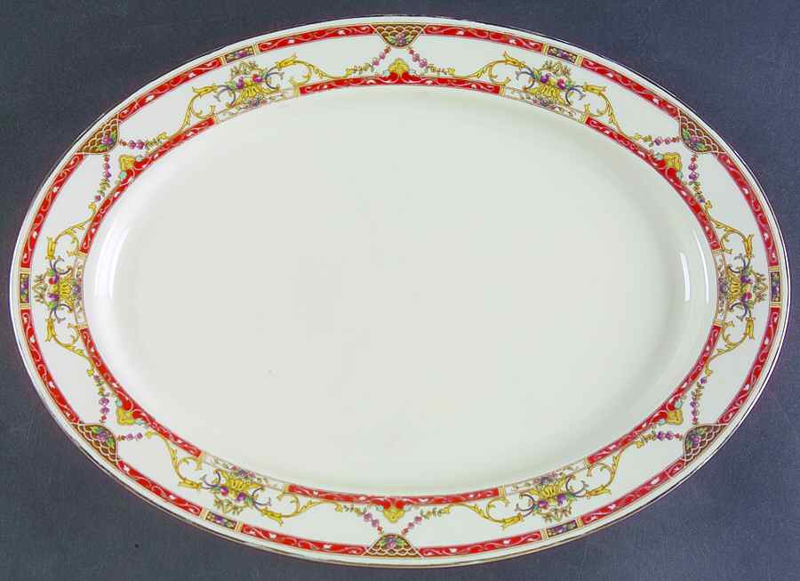 Maurice 12" Oval Serving Platter by Heinrich - H&C-1
