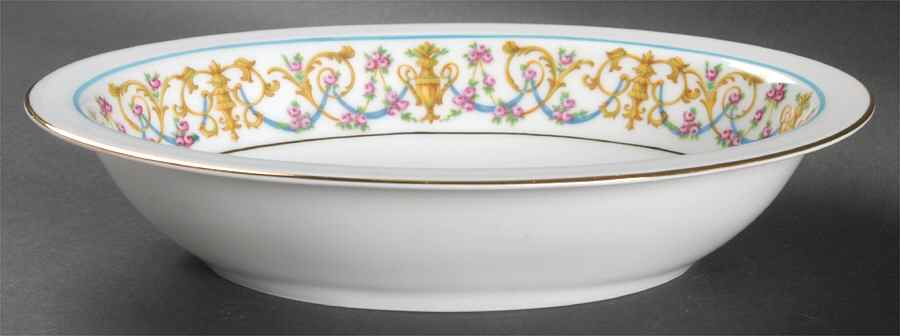 Rococco 10" Oval Vegetable Bowl by Heinrich - H&C-1