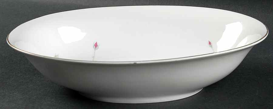Rose Garden 10" Oval Vegetable Bowl by Heinrich - H&C-1
