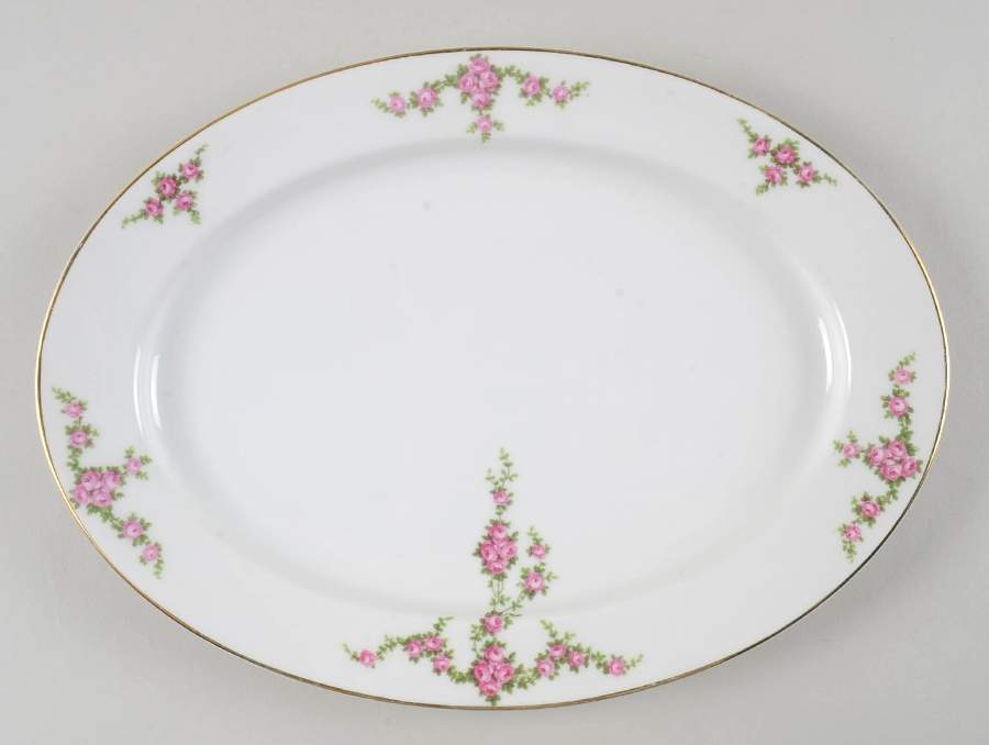 Rosalinda 11" Oval Serving Platter by Heinrich - H&C-1