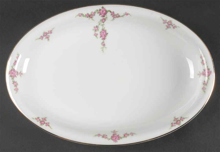 Rosalinda 14" Oval Serving Platter by Heinrich - H&C-1