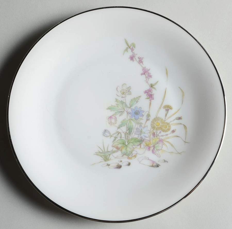Wood Sprite Bread & Butter Plate by Heinrich - H&C-1