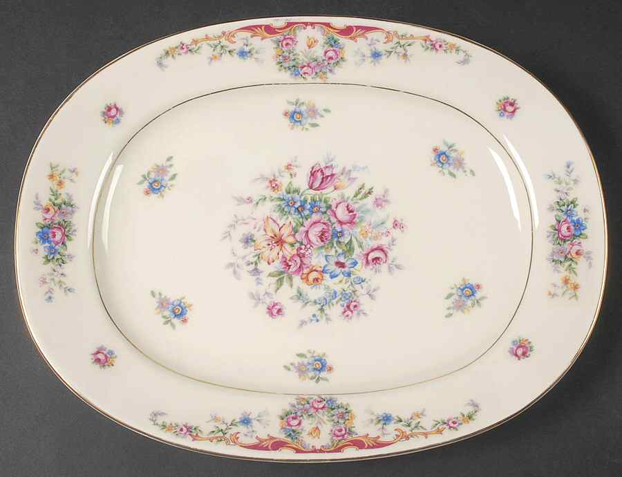 Clairette 11" Oval Serving Platter by Haas-Czjzek Coronado-1