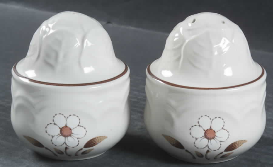 Mayblossom Brown Salt & Pepper Set by Hearthside-1