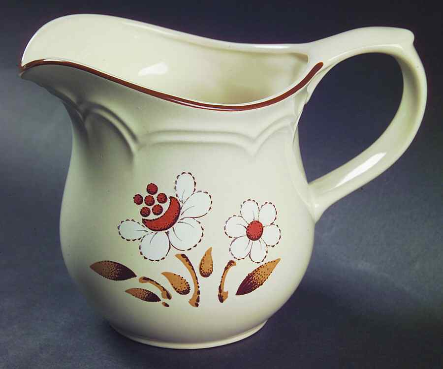 Mayblossom Brown Creamer by Hearthside-1