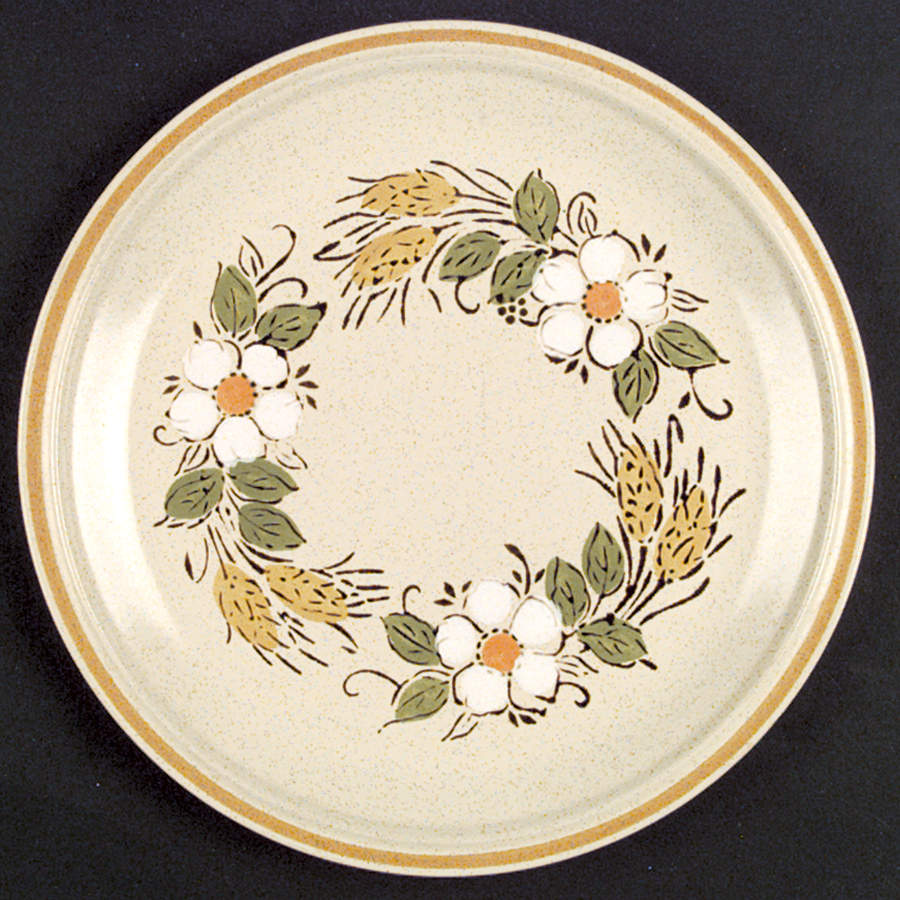 Prairie Flowers Dinner Plate by Hearthside-1