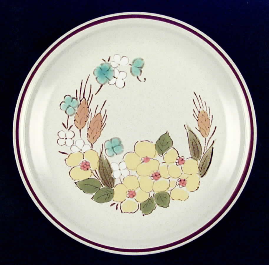 Springtime Dinner Plate by Hearthside-1