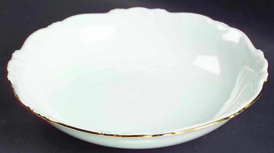 Margaret (Gold Trim) Coupe Soup Bowl by Hertel Jacob-1