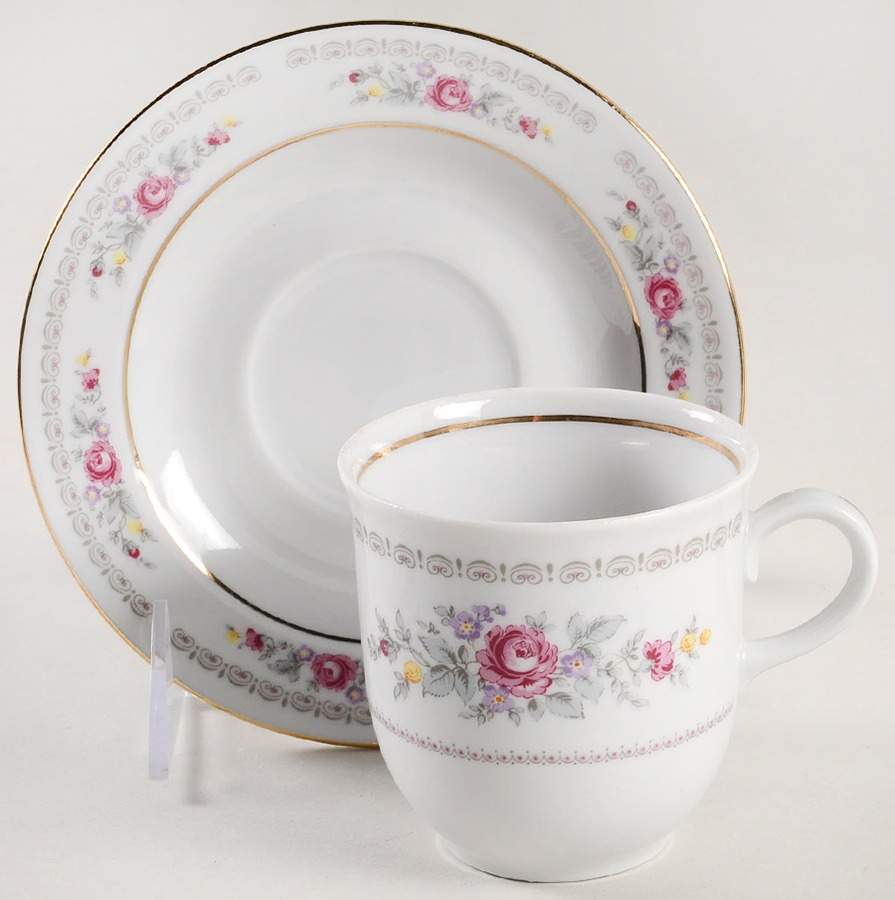 HEP3 Flat Cup & Saucer Set by Graf Von Henneberg-1
