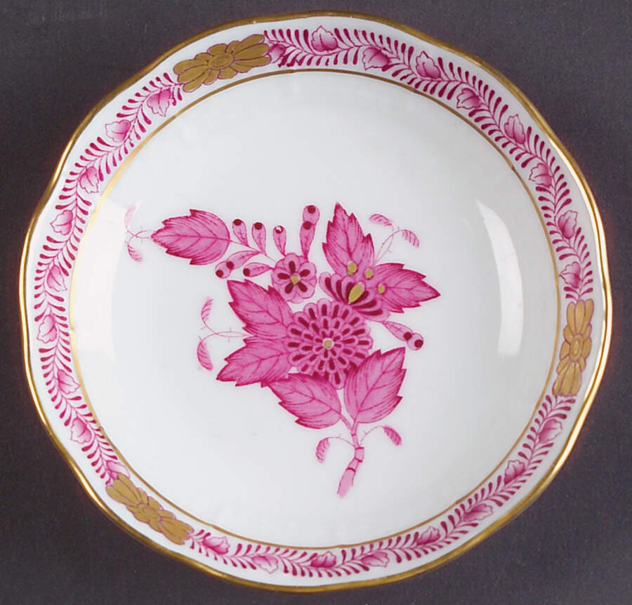 Chinese Bouquet Raspberry (AP) Coaster by Herend-1