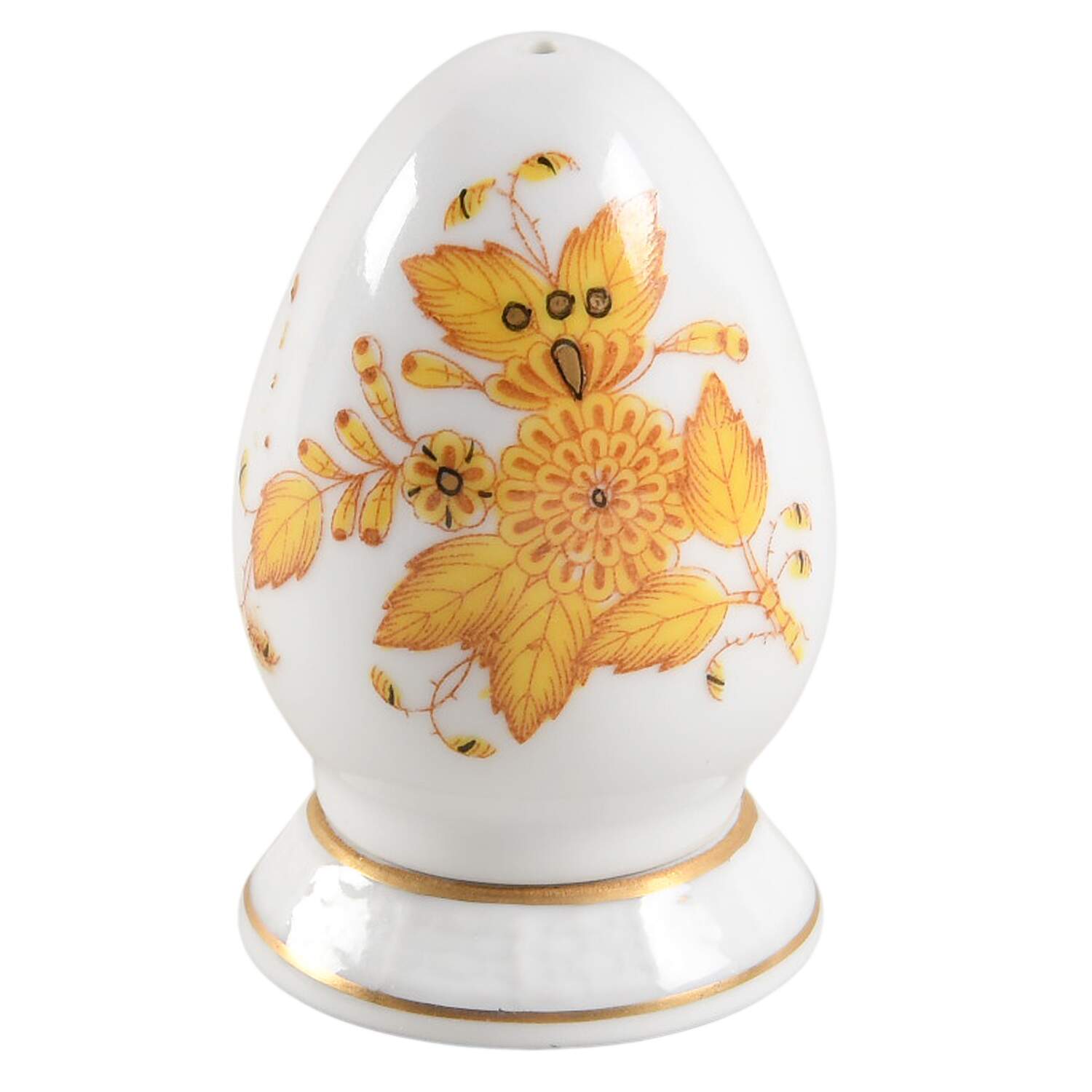 Chinese Bouquet Yellow (AJ) Salt Shaker by Herend-1