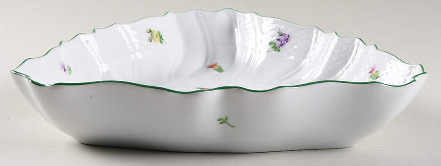 Lindsay (LY) 10" Triangular Vegetable Bowl by Herend-1
