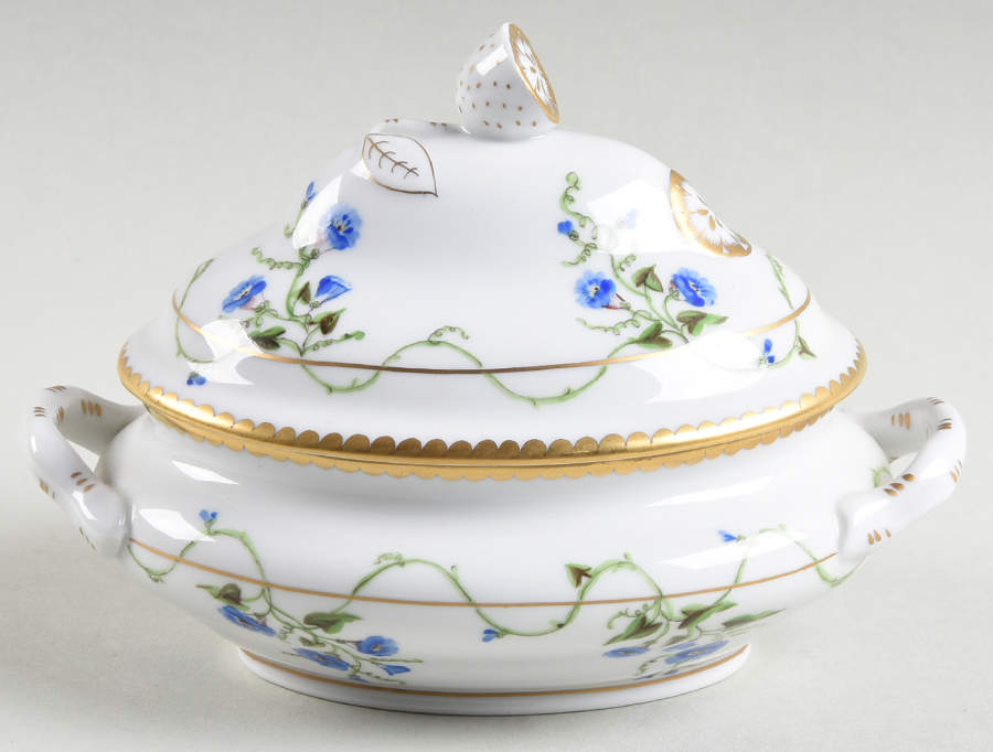 Morning Glory (Ny) Mini Tureen & Lid by Herend-1