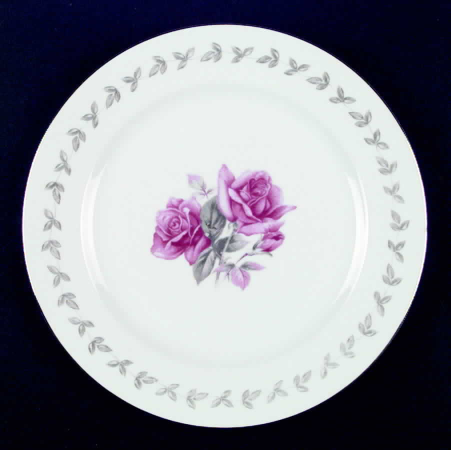 American Rose Dinner Plate by Hira China-1