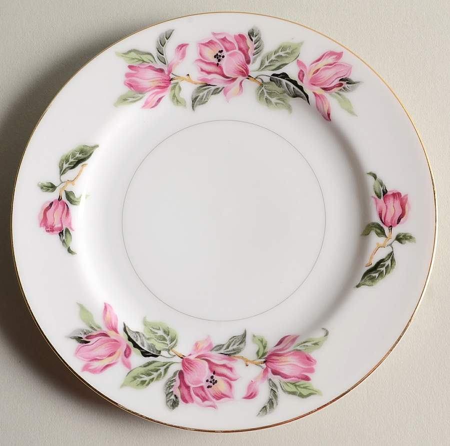 Carolina Tulip Bread & Butter Plate by Hira China-1