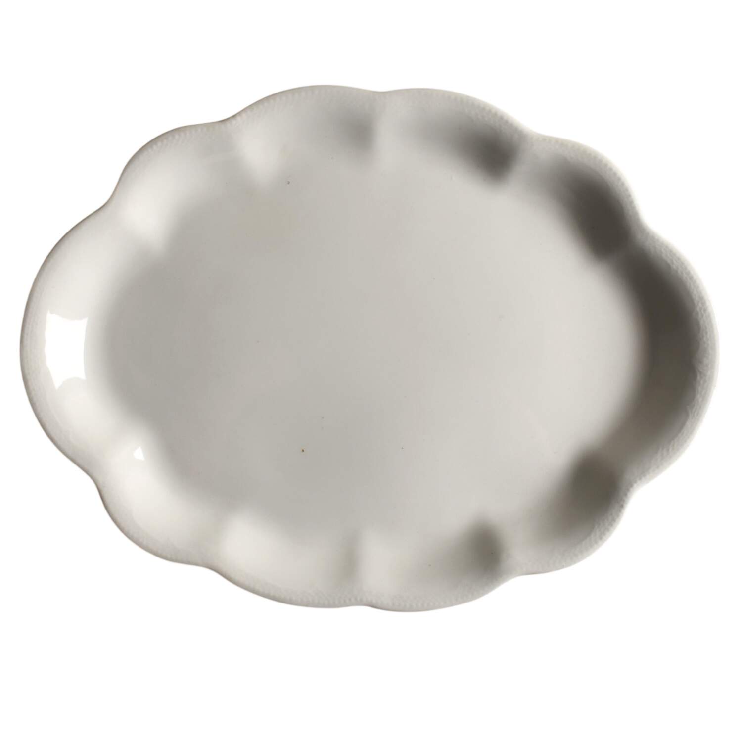 The Angelus (Also A Shape) 17" Oval Serving Platter by Homer Laughlin -1
