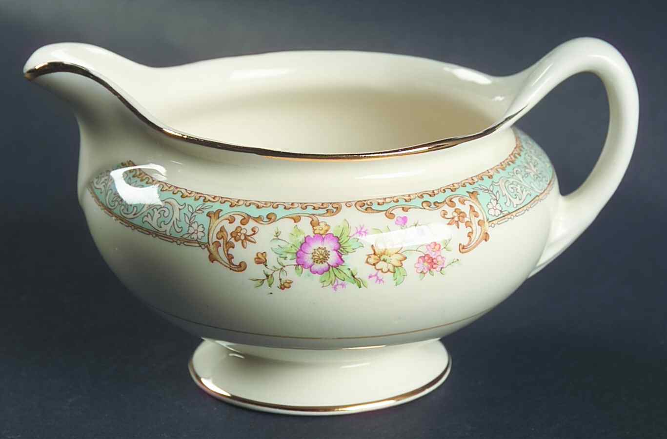 Blue Dawn Creamer by Homer Laughlin -1