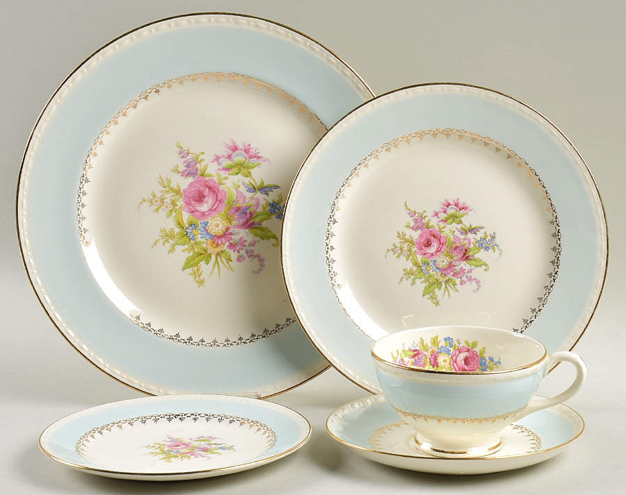 Chateau 5 Piece Place Setting by Homer Laughlin -1
