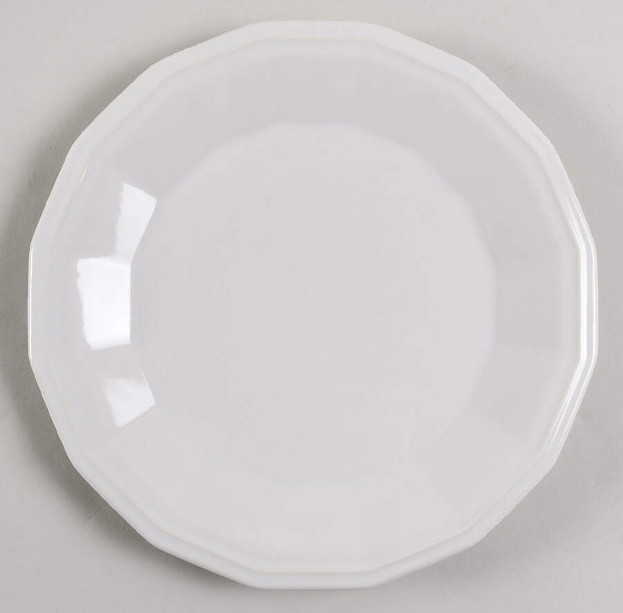 Colonial White Dinner Plate by Homer Laughlin -1