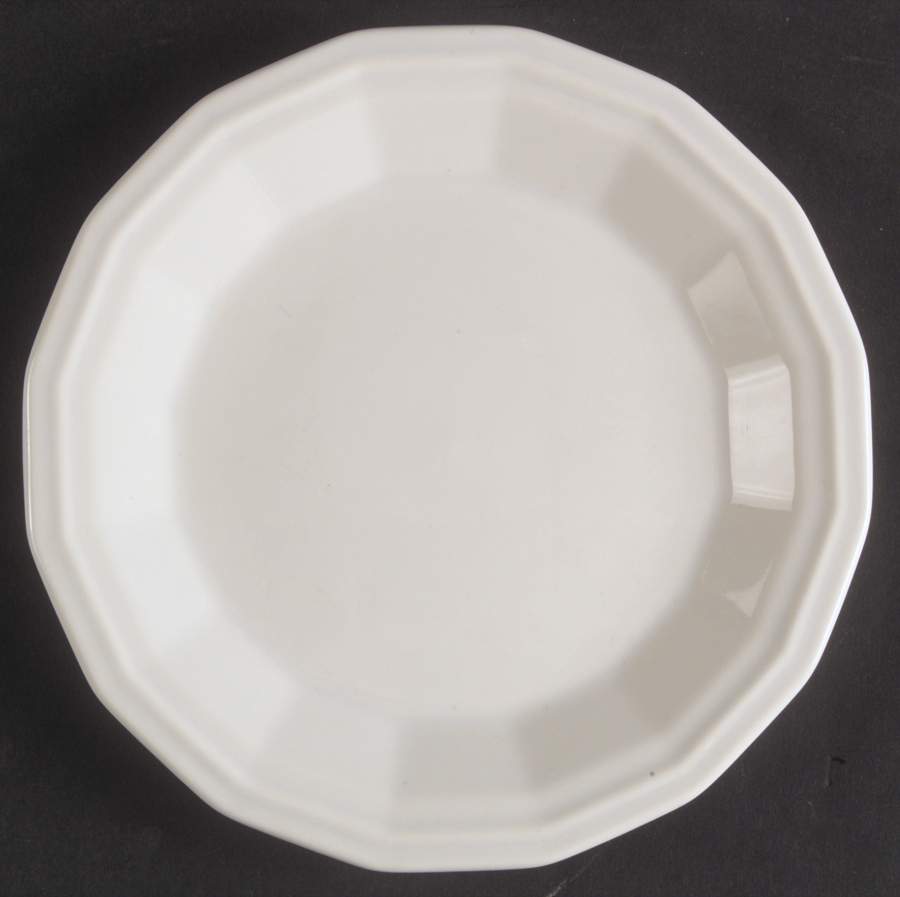 Colonial White Bread & Butter Plate by Homer Laughlin -1