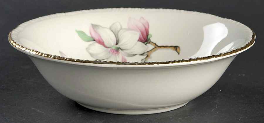 Dogwood (Liberty) Coupe Cereal Bowl by Homer Laughlin -1