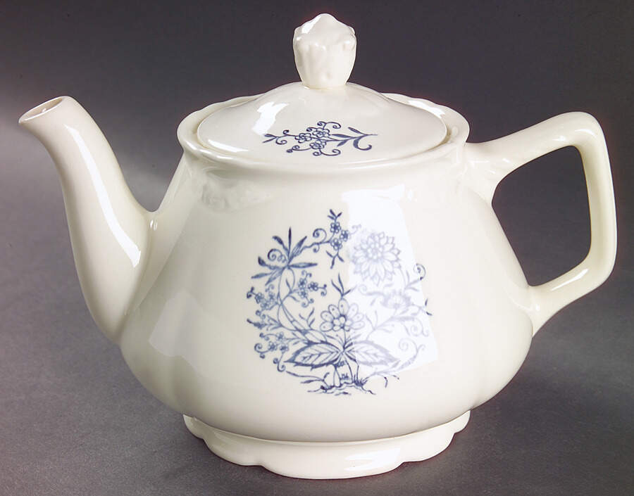 Dresden Teapot & Lid by Homer Laughlin -1