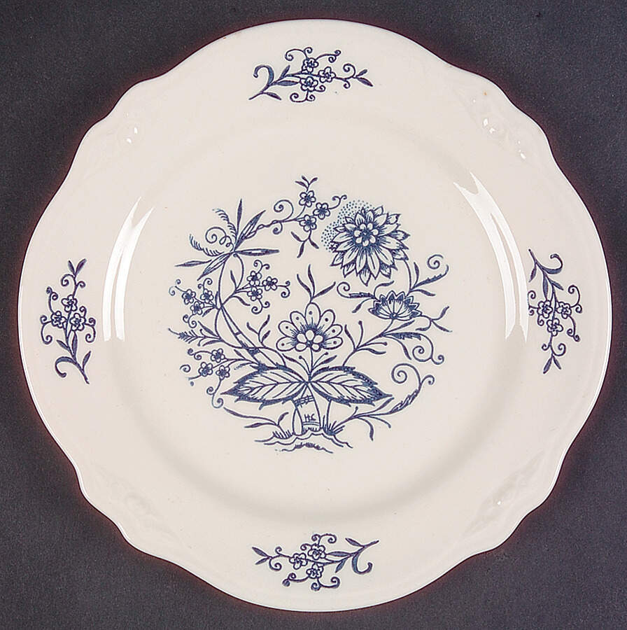 Dresden Salad Plate by Homer Laughlin -1