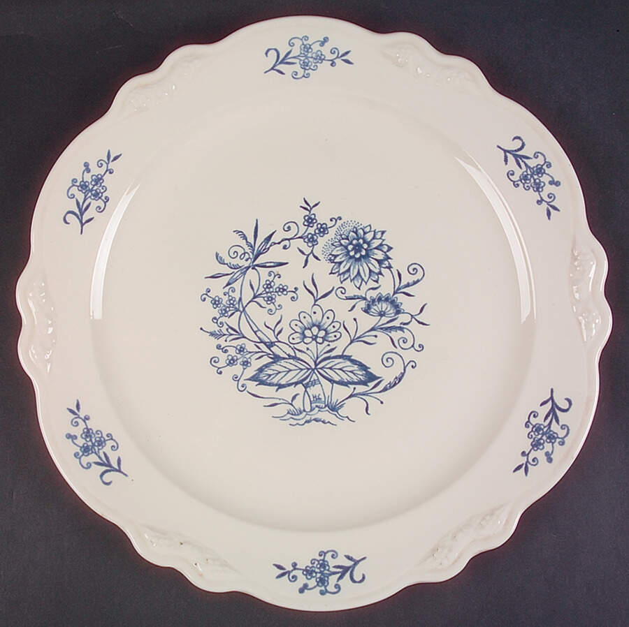 Dresden 12" Chop Plate (Round Platter) by Homer Laughlin -1