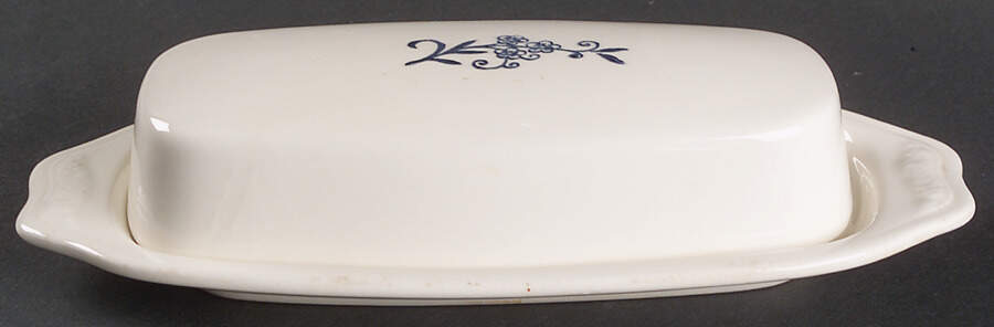 Dresden 1/4 Lb Covered Butter by Homer Laughlin -1