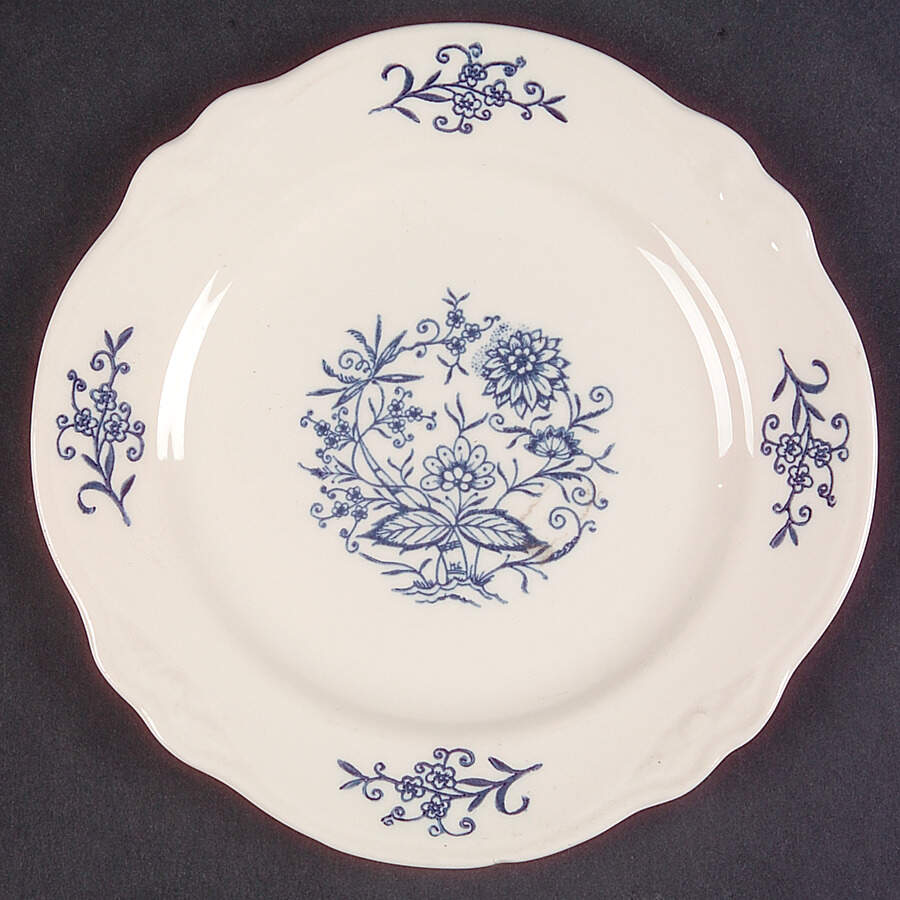 Dresden Bread & Butter Plate by Homer Laughlin -1