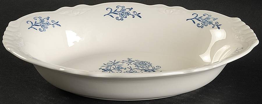 Dresden 9" Oval Vegetable Bowl by Homer Laughlin -1