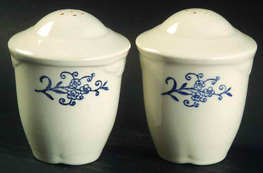 Dresden Salt & Pepper Set by Homer Laughlin -1