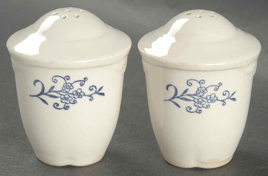 Dresden Salt & Pepper Set by Homer Laughlin -1