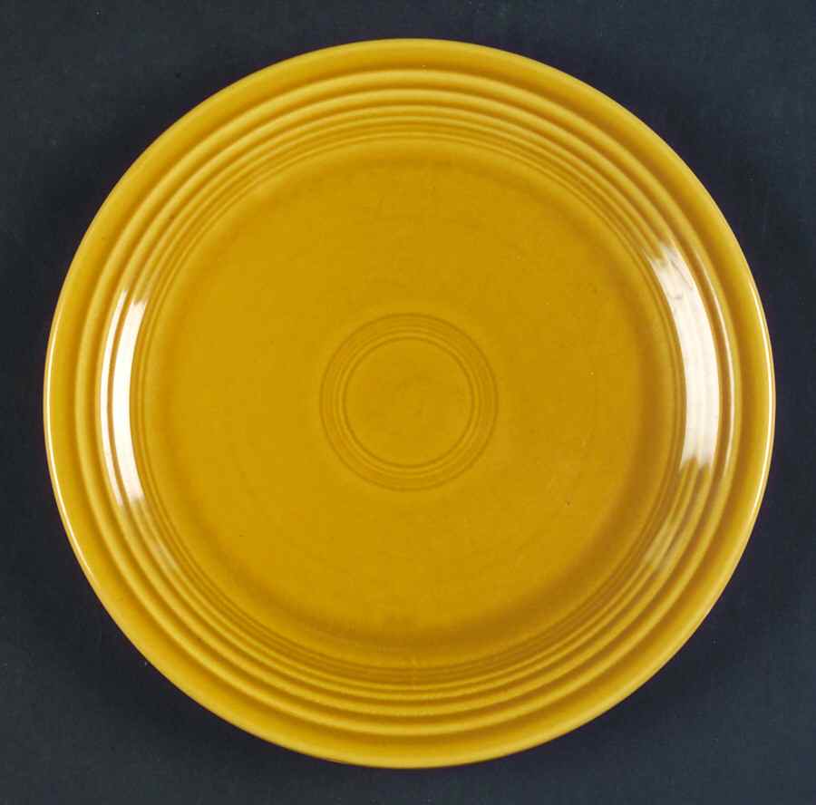 Fiesta Antique Gold (Ironstone) Salad Plate by Homer Laughlin -1