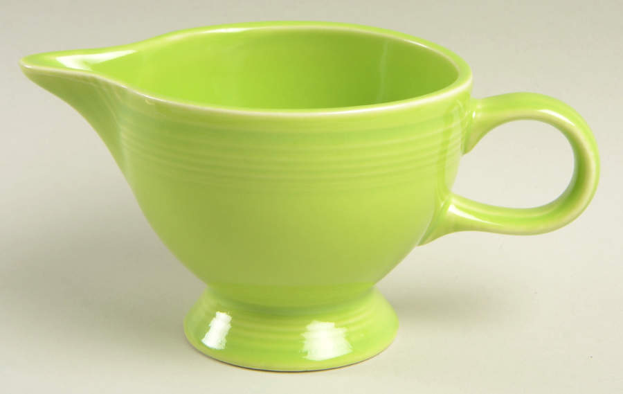 Fiesta Chartreuse (Intro 1997) Individual Creamer by Homer Laughlin -1