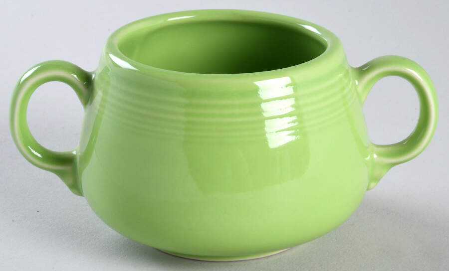Fiesta Chartreuse (Intro 1997) Sugar Bowl No Lid by Homer Laughlin -1