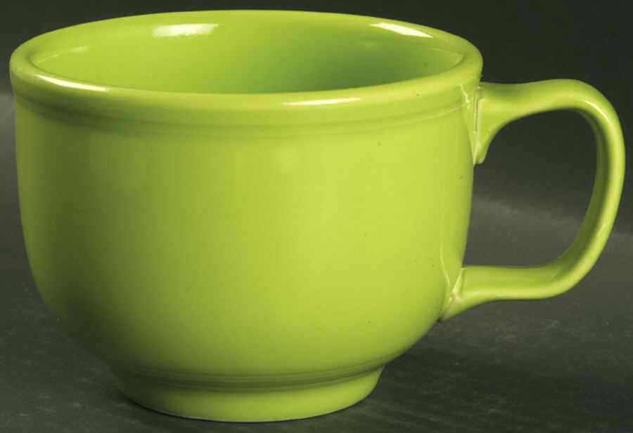 Fiesta Chartreuse (Intro 1997) Jumbo Cup by Homer Laughlin -1