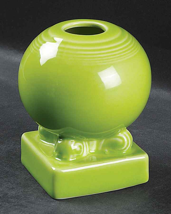 Fiesta Chartreuse (Intro 1997) Bulb Candleholder by Homer Laughlin -1