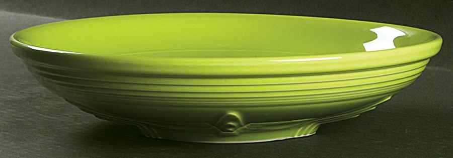 Fiesta Chartreuse (Intro 1997) 11" Presentation Bowl by Homer Laughlin -1