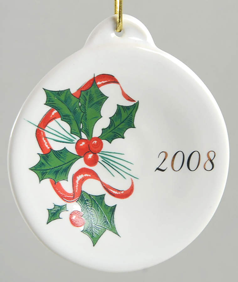 Fiesta Holiday Fiesta (With Ribbon) Ornament by Homer Laughlin -1
