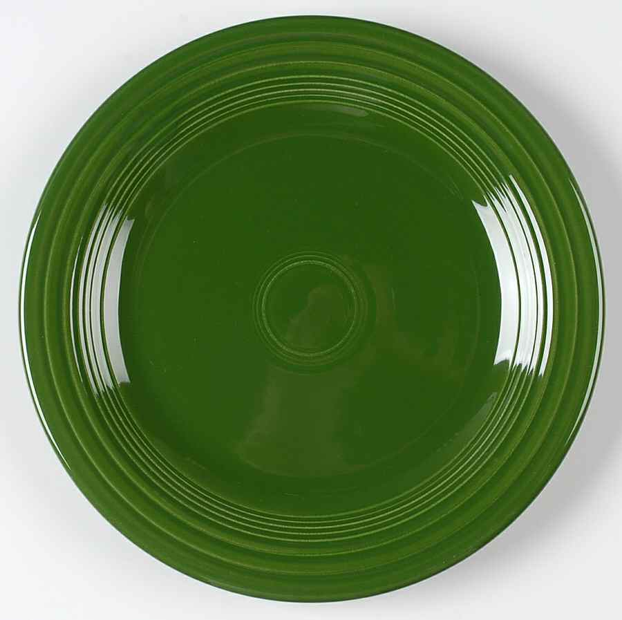 Fiesta Forest Green (Older) Dinner Plate by Homer Laughlin -1